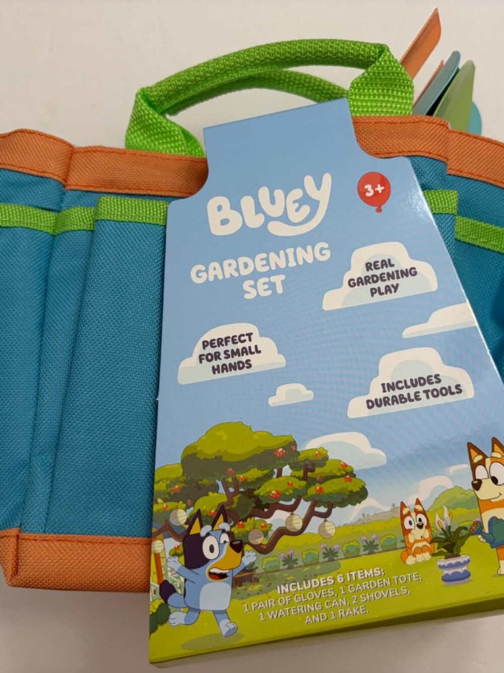 BLUEY Gardening Set | Quality Garden Tool Kit for Kids and Toddlers